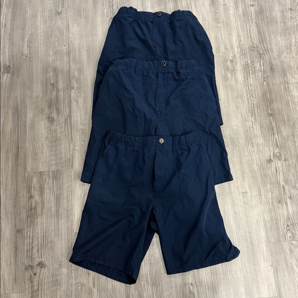 OshKosh B'gosh Boys Navy Pull On Shorts